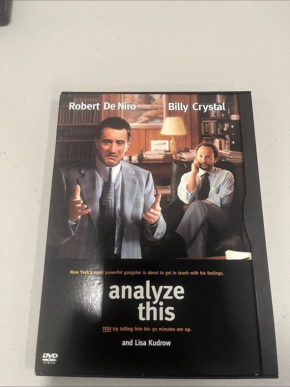 Warner Home Video Analyze This DVD Movie Case